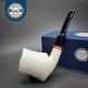 Mbsd Meerschaum Deluxe Block Meerschaum Pipe, Briar-mortise
