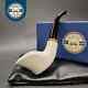 Mbsd Meerschaum Deluxe Cobra Block Meerschaum Pipe, Briar-mortise