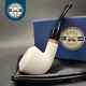 Mbsd Meerschaum Deluxe Rhodesian Block Meerschaum Pipe, Briar-mortise