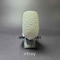 MBSD Meerschaum Deluxe Rusticated Egg Block Meerschaum Pipe, Briar-Mortise, New