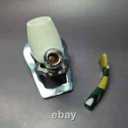 MBSD Meerschaum Deluxe Silver Block Meerschaum Pipe, New