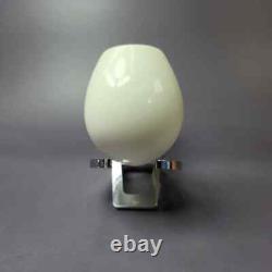 MBSD Meerschaum Deluxe XL Smooth Egg Block Meerschaum Pipe, Briar-Mortise, New