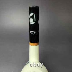 MBSD Meerschaum Deluxe XL Smooth Egg Block Meerschaum Pipe, Briar-Mortise, New