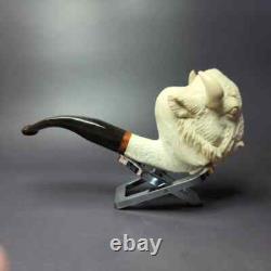 MBSD Meerschaum Masters Deluxe by Kenan Bison Block Meerschaum Pipe, New