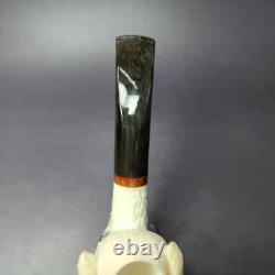 MBSD Meerschaum Masters Deluxe by Kenan Bison Block Meerschaum Pipe, New