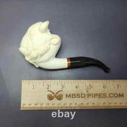 MBSD Meerschaum Masters Deluxe by Kenan Bison Block Meerschaum Pipe, New