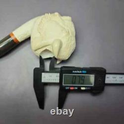 MBSD Meerschaum Masters Deluxe by Kenan Bison Block Meerschaum Pipe, New