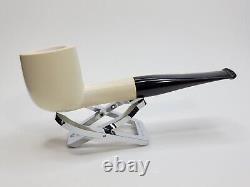 MBSD Meerschaum Masters Sadik Yanik Pot Block Meerschaum Tobacco Pipe, 9mm, Case