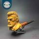 Mbsd Meerschaum Masters By Karahan Abraham Lincoln Block Meerschaum Pipe, New