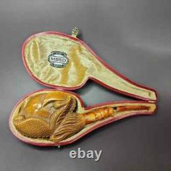 MBSD Meerschaum Masters by Kenan XL Dragon Claw Block Meerschaum Pipe, New