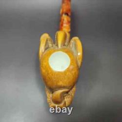 MBSD Meerschaum Masters by Kenan XL Dragon Claw Block Meerschaum Pipe, New