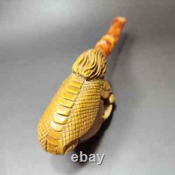 MBSD Meerschaum Masters by Kenan XL Dragon Claw Block Meerschaum Pipe, New