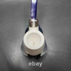 MBSD Meerschaum Silver Army Mount Bent Brandy Block Meerschaum Pipe, New