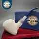 Mbsd Meerschaum Silver Army Mount Peewit Block Meerschaum Pipe, New