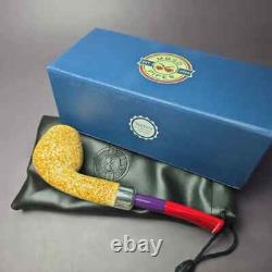 MBSD Meerschaum Silver Cutty Block Meerschaum Pipe, New