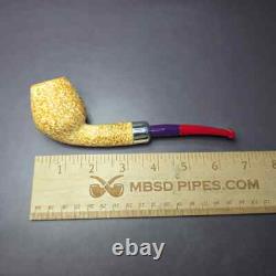 MBSD Meerschaum Silver Cutty Block Meerschaum Pipe, New