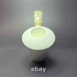 MBSD Meerschaum Silver Reverse Calabash Vase Sitter Block Meerschaum Pipe