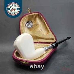 MBSD Meerschaum Silver Spigot Block Meerschaum Pipe