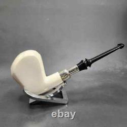 MBSD Meerschaum Silver Spigot Block Meerschaum Pipe