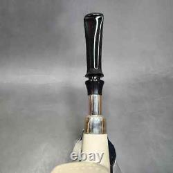 MBSD Meerschaum Silver Spigot Block Meerschaum Pipe