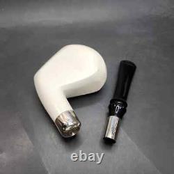 MBSD Meerschaum Silver Spigot Block Meerschaum Pipe