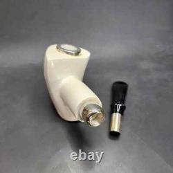 MBSD Meerschaum Silver Spigot Grip Block Meerschaum Pipe