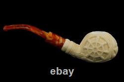 Mariner Pipe New Block Meerschaum Handmade W Case#60