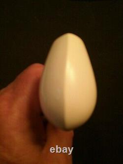 Meerschaum 100% block pipe hand carved by CELEBI in Turkey smooth oval slt. Bent