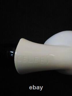 Meerschaum 100% block pipe hand carved by CELEBI in Turkey smooth small bent