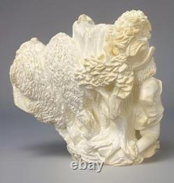 Meerschaum Block Pipe By Master Carver Sadik Yanik-limited Woodsman Collection