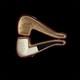 Meerschaum Pipe Handmade Smoking Tobacco Pipe Unsmoked Block Meerschaum Pipe Wit