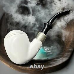 MeerschaumArt BLOCK Meerschaum Smoking Tobacco pipe Pfeife Pipa Xmas Gift