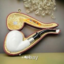 MeerschaumArt BLOCK Meerschaum Smoking Tobacco pipe Pfeife Pipa Xmas Gift