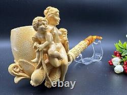 MeerschaumArt UNIQUE BLOCK Meerschaum Pipe Pipa