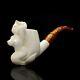 Mermaid Smoking Pipe Block Meerschaum-new Handmade Custom Made Fitted Case#1505
