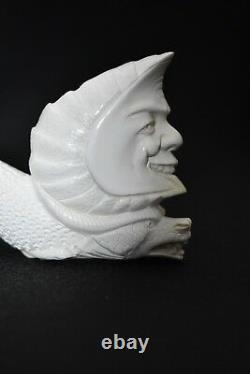 Moon And Dragon Pipe Block Meerschaum-NEW With Case#424