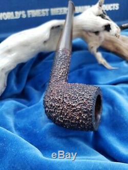 NEVER SMOKED Antique TANGANYIKA Tanzania AFRICA BLOCK Meerschaum Pipe KIKO RARE