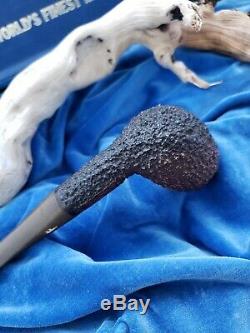 NEVER SMOKED Antique TANGANYIKA Tanzania AFRICA BLOCK Meerschaum Pipe KIKO RARE