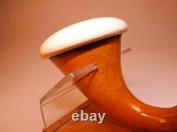 New Austria AB Made Block Meerschaum Cup Calabash Gourd Sherlock Style Pipe