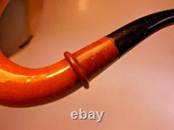 New Austria AB Made Block Meerschaum Cup Calabash Gourd Sherlock Style Pipe