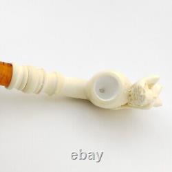 Nude Lady Block Meerschaum Pipe, With Case, Unique Meerschaum Pipes