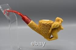 Nude Lady Pipe By Adnan Block Meerschaum-New Handmade CASE#1033