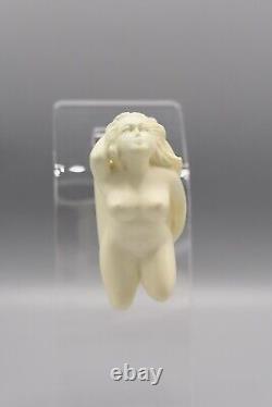 Nude Lady Pipe By Adnan Block Meerschaum-New Handmade Fitted CASE#129