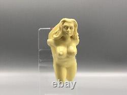 Nude Lady Smoking Pipe Block Meerschaum-NEW Handmade Custom Made Fitted Case1748