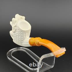 Nude Naked Lady Block Meerschaum Pipe, With Case, Unique Meerschaum Pipes