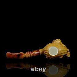 OCTOPUS Pipe By ALI New-block Meerschaum Handmade With Case#1128