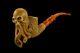 Octopus Skull Pipe By Ali Block Meerschaum Handmade New With Case#163
