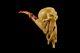 Octopus Skull Pipe By Ali Block Meerschaum Handmade New With Case#935