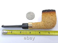 Old BARLING'S EBWB Gold BAND BLOCK MEERSCHAUM Pipe UNSMOKED