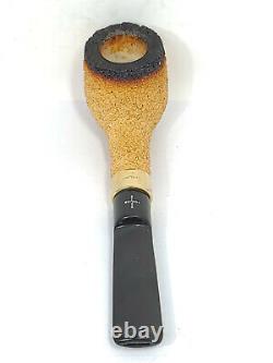 Old BARLING'S EBWB Gold BAND BLOCK MEERSCHAUM Pipe UNSMOKED